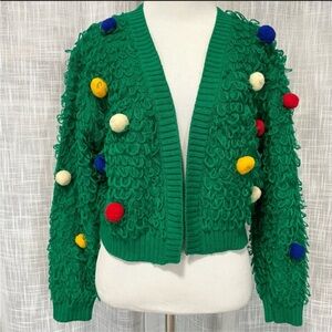 Target Tacky Christmas Sweater. Grinch Shrug. Super cute. Worn once